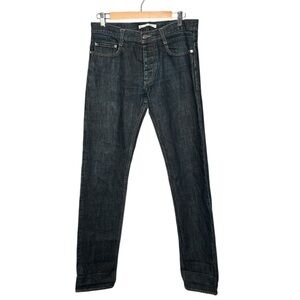 Jacobs by Marc Jacobs Men’s Dark Wash Button Fly Jeans